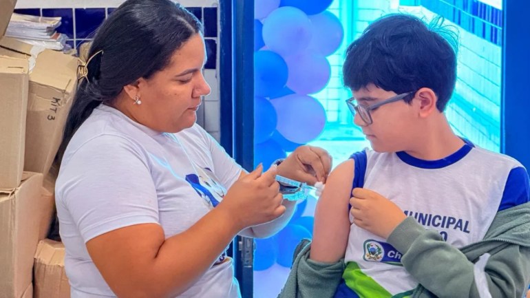 Chã Grande alcança 100% da meta de cobertura das ações do Programa Saúde na Escola