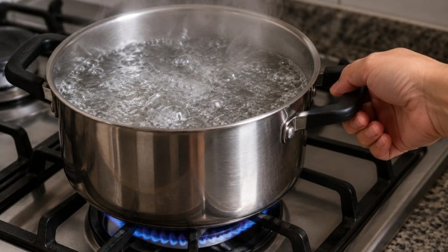 panela água quente
