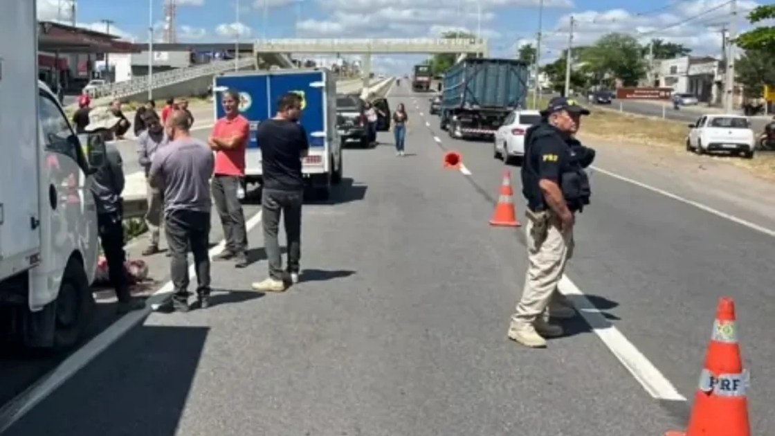 Idoso de 77 anos morre atropelado na BR-232, próximo a hospital em Bezerros